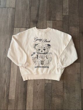Zara Teddy Bear Genius Sweatshirt 
(13-14)